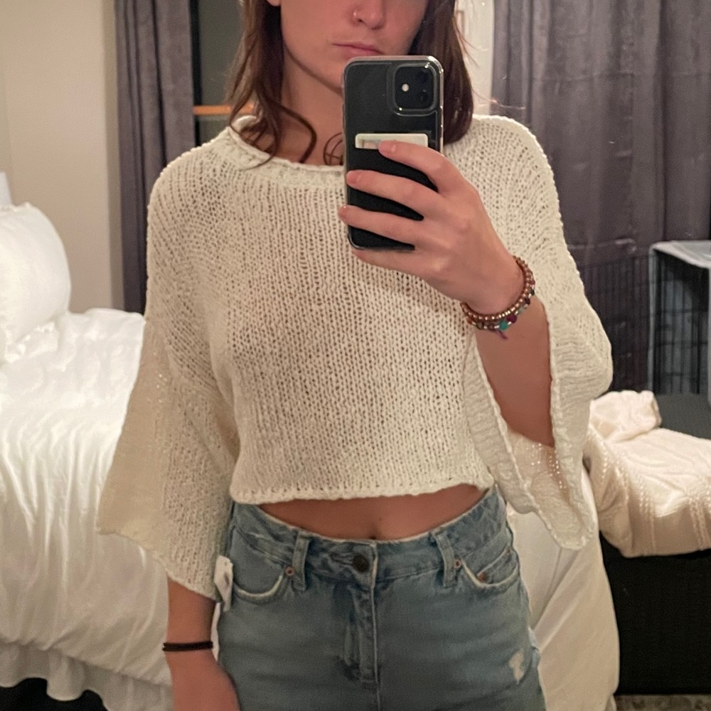 Beachy Crop Sweater